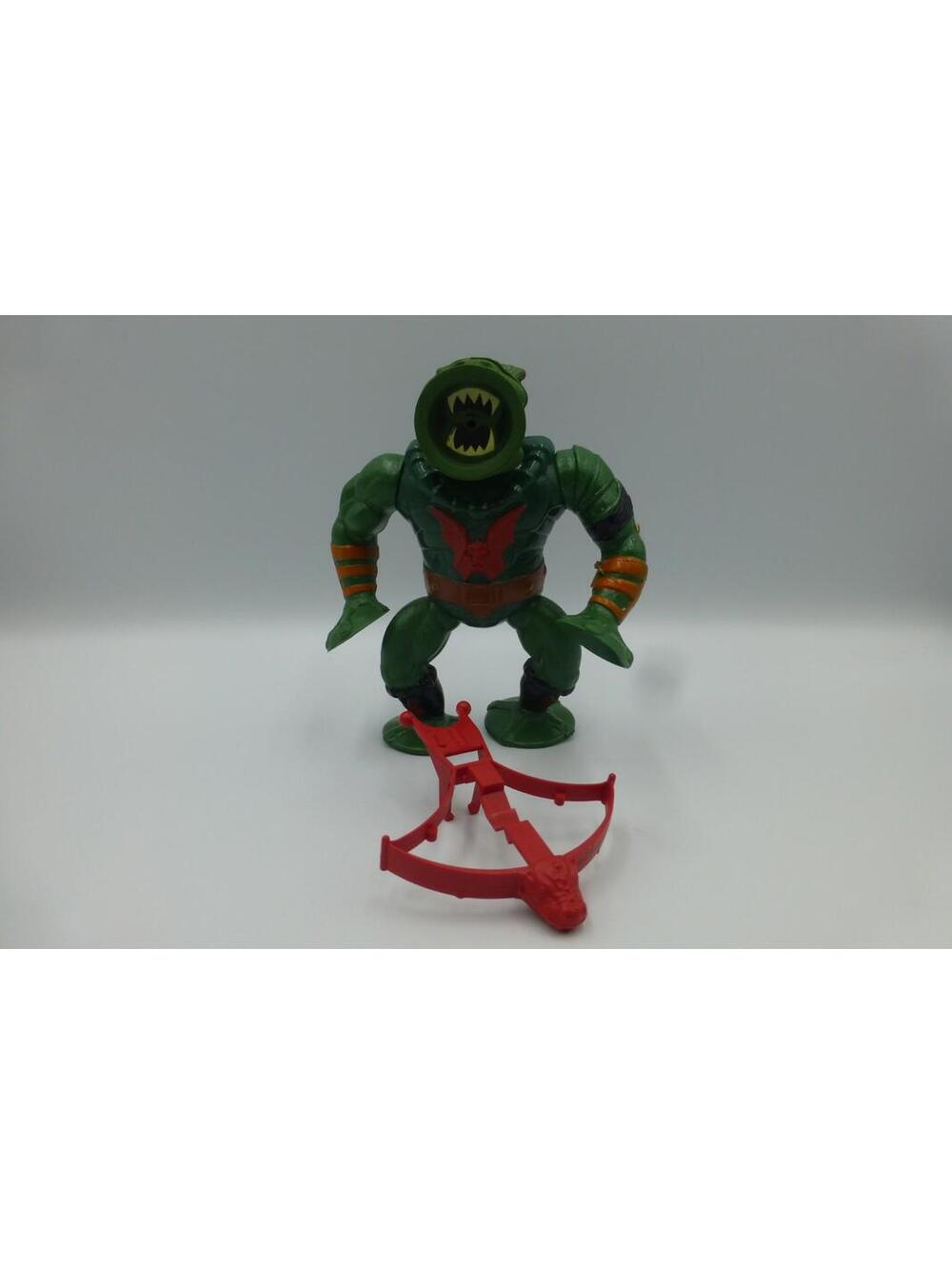 Leech Vintage 1984 Masters of the Universe MOTU He-Man Complete With Crossbow C8